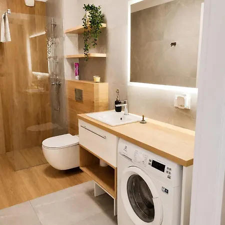 Blekitna Fala Basen Sauna Bilard Parking Διαμέρισμα *